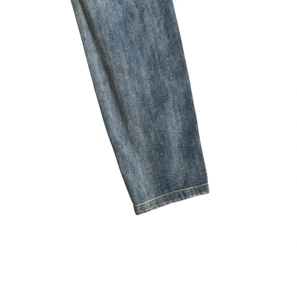 Free People Overalls Womens 25 Blue‎ Denim Sleeveless Bib Adjustable Buttons Top